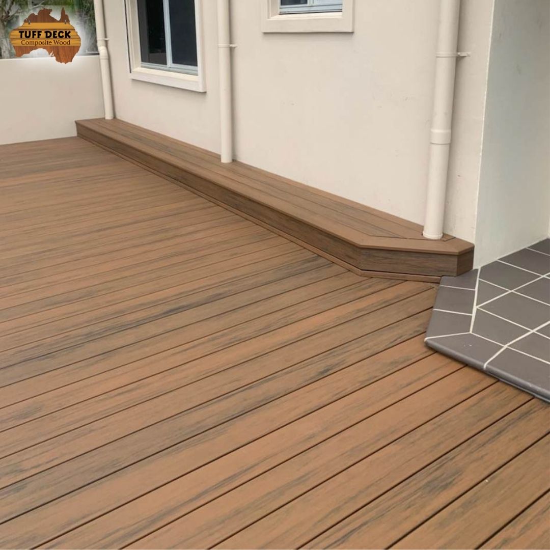 Aussie Teak Composite Decking Boards - Custom Size Available | Tuff ...