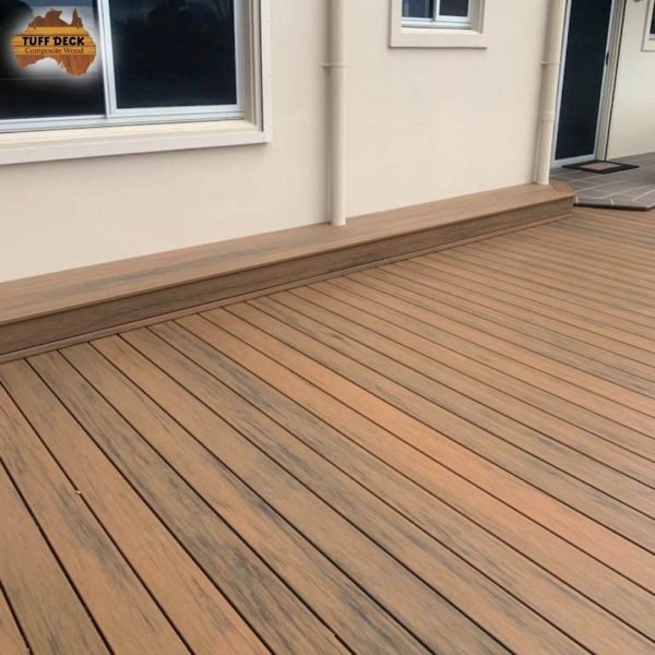 Aussie Teak Composite Decking Boards Custom Size Available Tuff Deck Australia 1213